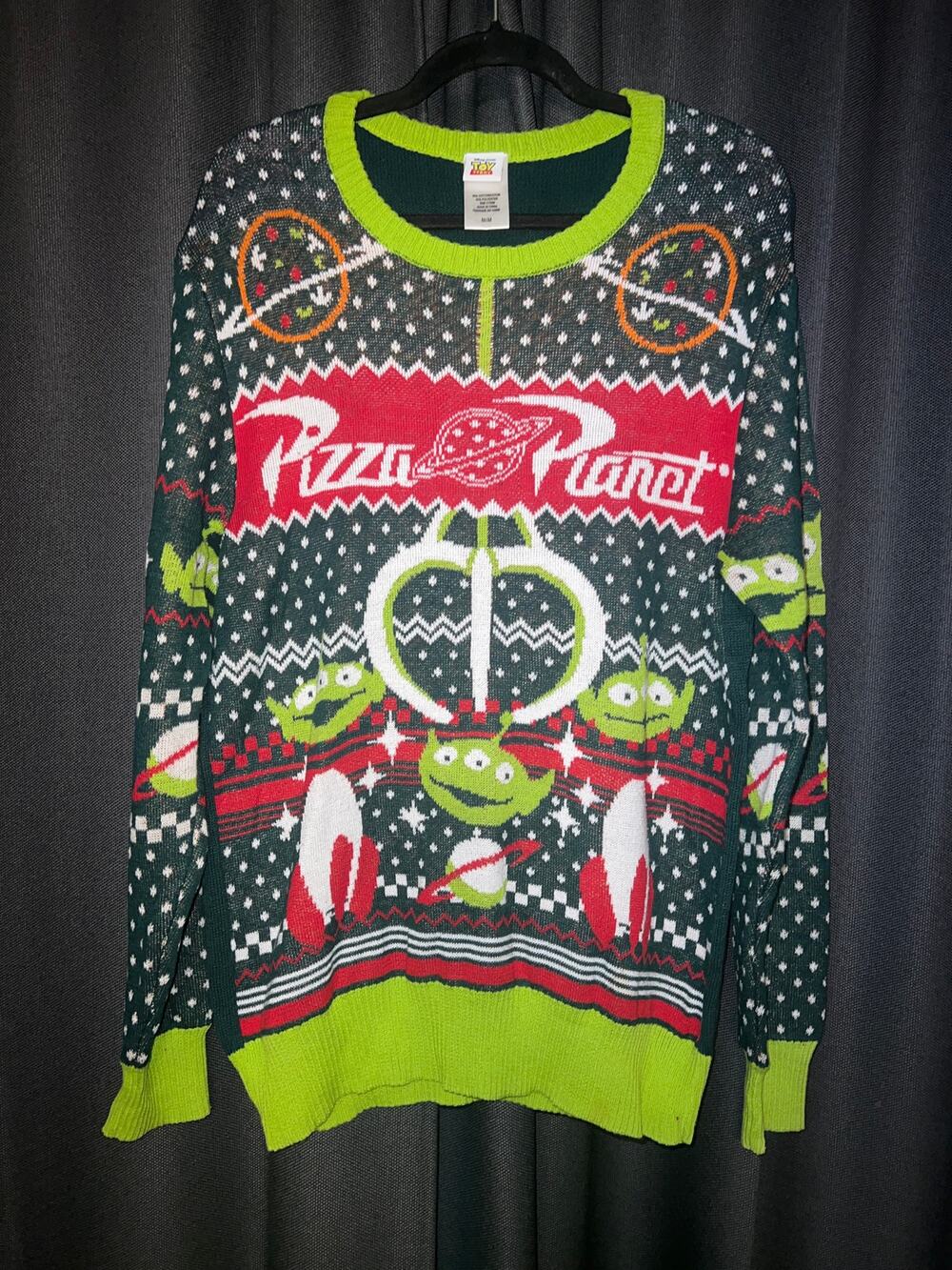 Ugly Christmas Sweater Xmas Size  Medium Toy Story Disney